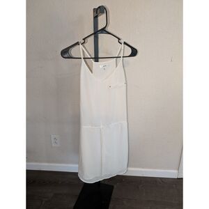 White Spaghetti Strap Dress - Size Small (Norah Brand)